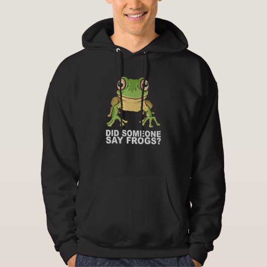 Toad for a study Frog Collector 1 Hoodie (Vorderseite)