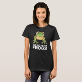 Toad for a study Frog Collector 4 T-Shirt (Vorne ganz)