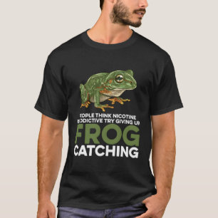 Toad Frog Jagd Amphibien Fang T-Shirt