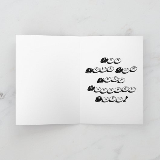 Toad "Heute" Geburtstagskarte Karte (Innenseite)