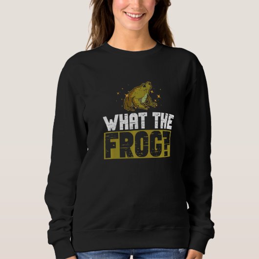Toad Hunting And Frog Catching   Sweatshirt (Vorderseite)