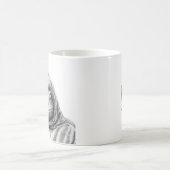 Toad in Hoodie (Schnee) Kaffeetasse (Mittel)