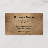 Toad King Visitenkarte (Rückseite)