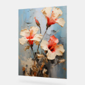 Toad Lily - Impasto Floral Acrylschild (Winkel)