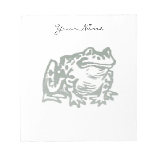 Toad Notizblock (Vorderseite)