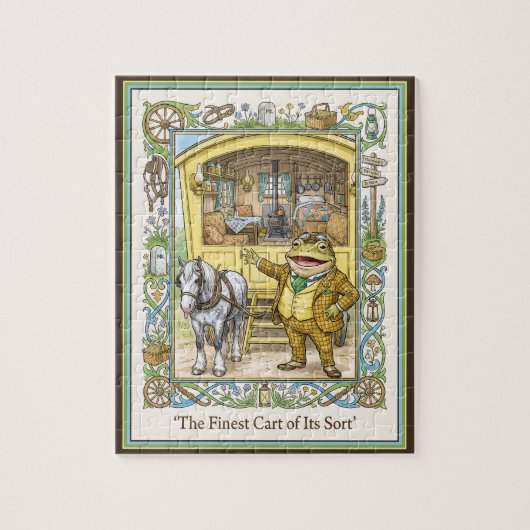 Toad of Toad Hall Auf dem Weg Rätsel Puzzle (Vertikal)