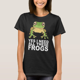 Toad Pet studiert Froschsammler T-Shirt