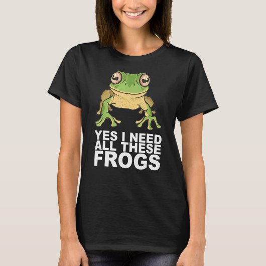 Toad Pet studiert Froschsammler T-Shirt (Vorderseite)