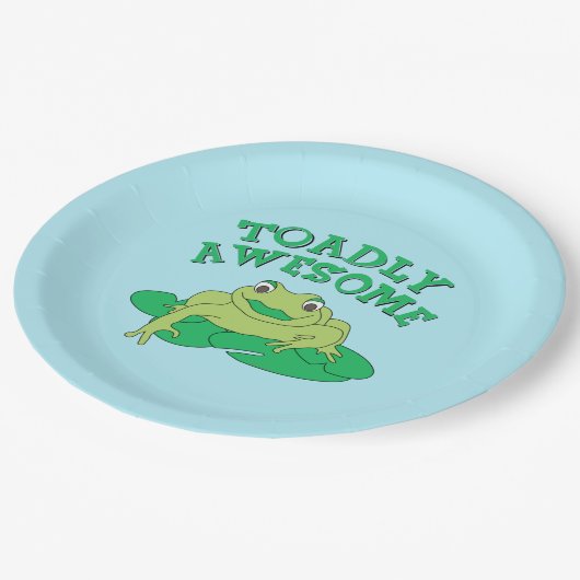 TOAD PHANTASTISCH PAPPTELLER (Schrägansicht)