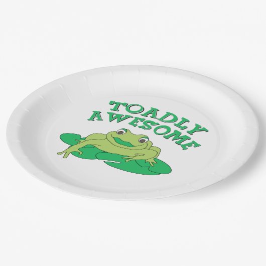 TOAD PHANTASTISCH PAPPTELLER (Schrägansicht)
