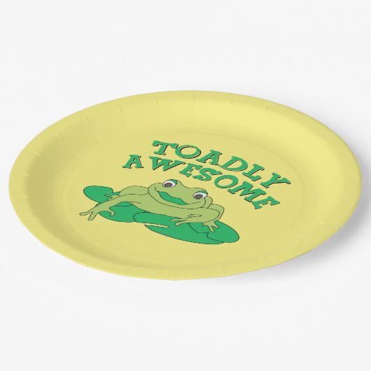 TOAD PHANTASTISCH PAPPTELLER (Schrägansicht)