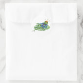 Toad Prince Runder Aufkleber (Tasche)