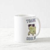 Toad Pun Toadal Cooler Vater Funny coffee Tasse (VorderseiteRechts)