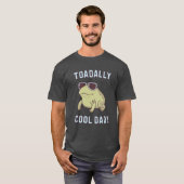 Toad Pun Toadal Cooler Vater Funny T - Shirt (Vorne ganz)