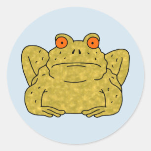 Toad Runder Aufkleber