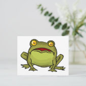 Toad Stare Postkarte (Stehend Vorderseite)