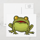 Toad Stare Postkarte (Vorne/Hinten)