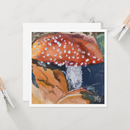 Toad-Stuhl Karte (Vorderseite/Rückseite Beispiel)