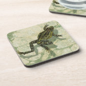 Toad Swinning im Wasser Getränkeuntersetzer (Linke Seite)