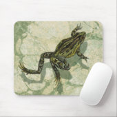 Toad Swinning im Wasser Mousepad (Mit Mouse)