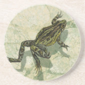 Toad Swinning im Wasser Untersetzer (Vorne)