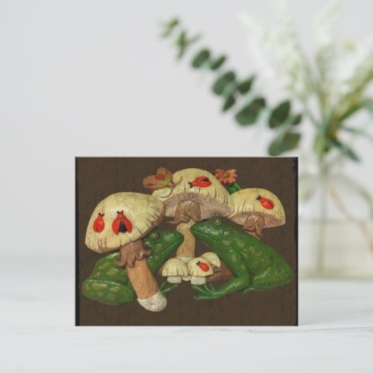 Toad & Toadstocker Postkarte (Stehend Vorderseite)
