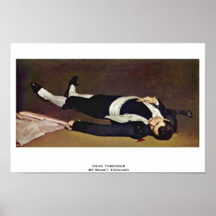 Toad Toreador von Manet Edouard Poster