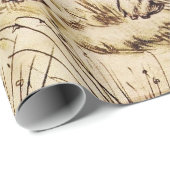 Toad und die Sinti und Roma von Arthur Rackham Geschenkpapier (Rolleneckpunkt)