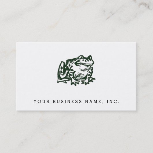 Toad Visitenkarte (Vorderseite)