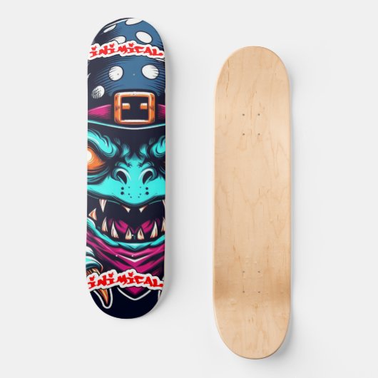 Toad Wizard Skateboard (Vorderseite)