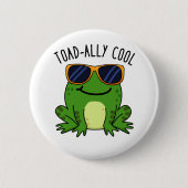 Toadal Cooler Funny Toad Pub Button (Vorderseite)