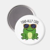 Toadal Cooler Funny Toad Pub Magnet (Vorderseite/Rückseite)