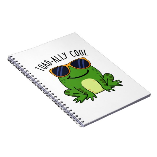 Toadal Cooler Funny Toad Pub Notizblock (Rechte Seite)