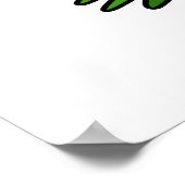 Toadal Cooler Funny Toad Pub Poster (Ecke)