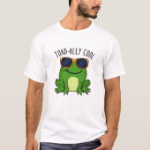 Toadal Cooler Funny Toad Pub T-Shirt (Vorderseite)