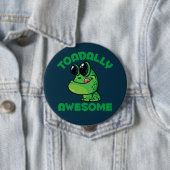 Toadal Phantastisch Happy Cartoon Toad Button (Beispiel)