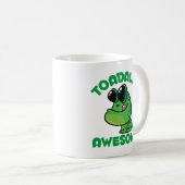 Toadal Phantastisch Happy Cartoon Toad Kaffeetasse (VorderseiteRechts)