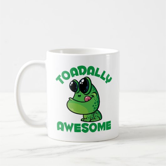 Toadal Phantastisch Happy Cartoon Toad Kaffeetasse (Links)
