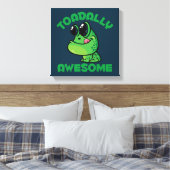 Toadal Phantastisch Happy Cartoon Toad Leinwanddruck (Insitu (Schlafzimmer))