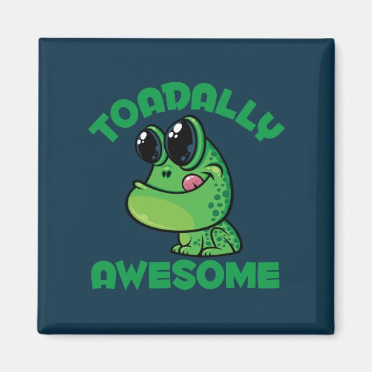 Toadal Phantastisch Happy Cartoon Toad Magnet (Vorne)