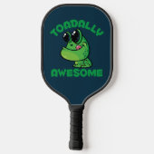 Toadal Phantastisch Happy Cartoon Toad Pickleball Schläger (Rückseite)