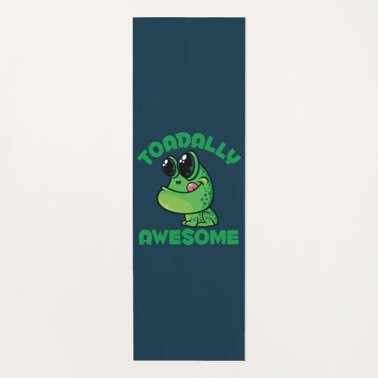 Toadal Phantastisch Happy Cartoon Toad Yogamatte (Vorderseite)
