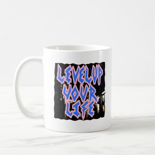"Toadally Cozy" Retro-Pop-Art-Leseecke Illustratio Kaffeetasse (Links)