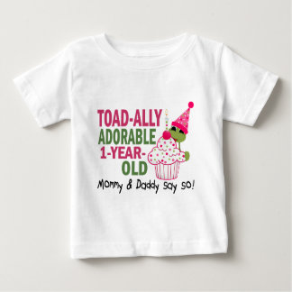 Toadally entzückendes 1-jähriges altes baby t-shirt