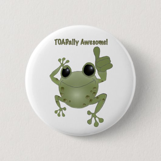 Toadally fantastisch! button (Vorderseite)