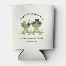 ©Toadally in Liebe Frog Couple Wedding Dosenkühler