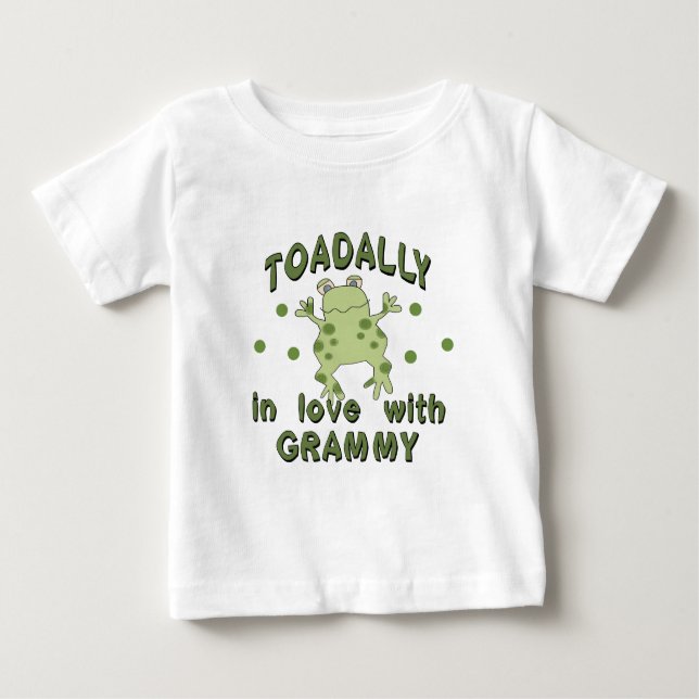 TOADALLY Liebe Grammy Frog Baby T-shirt (Vorderseite)