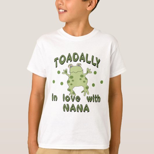 TOADALLY Liebe-Nana-Frosch T-Shirt (Vorderseite)