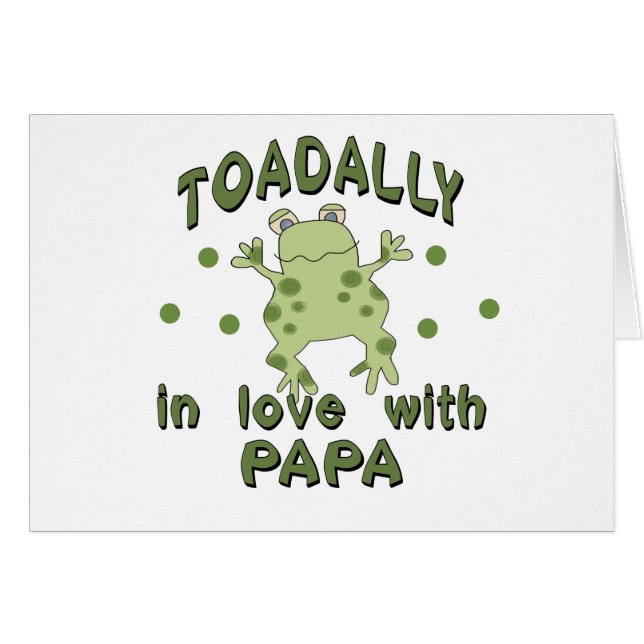 TOADALLY Liebe-Papa-Frosch (Vorderseite (Horizontal))