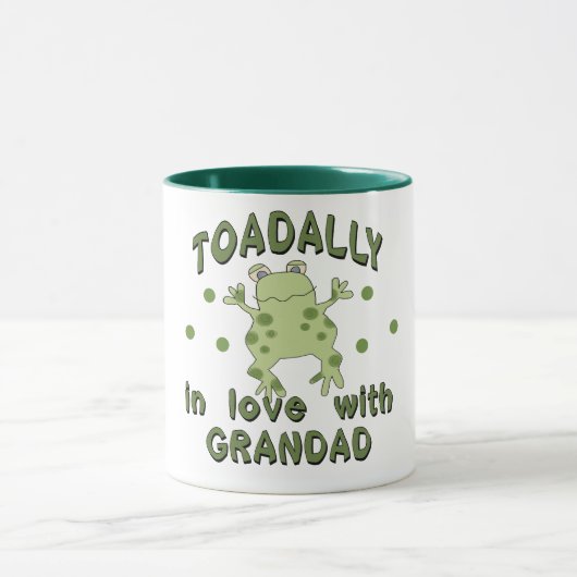 TOADALLY Liebegrandad-Frosch Tasse (Zentrum)